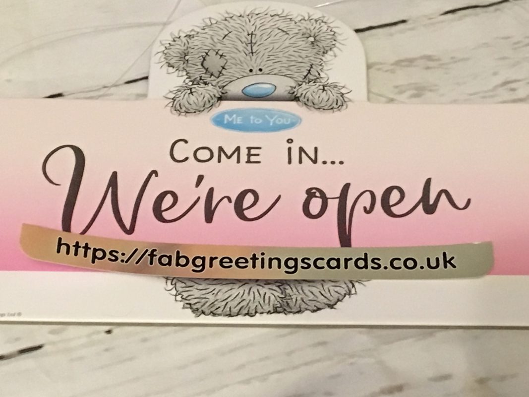 ME TO YOU TATTY TED OPEN Design