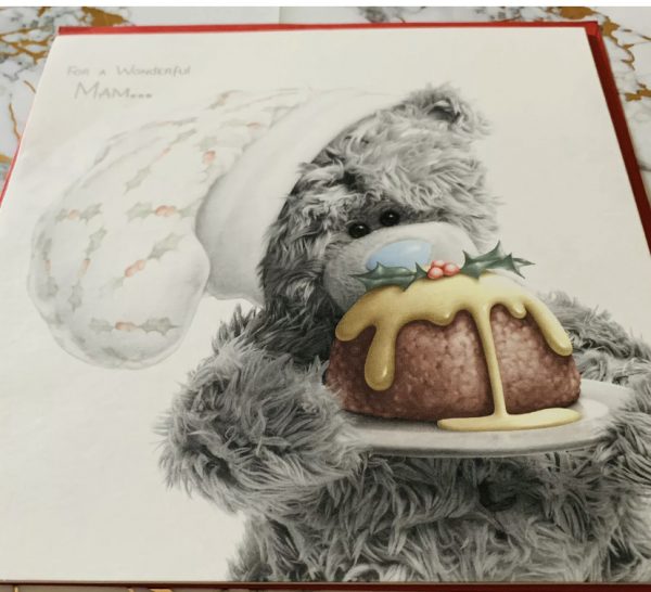 Mam Christmas Card Beautiful Me To You Tatty Ted Design by Carte Blanche 444693
