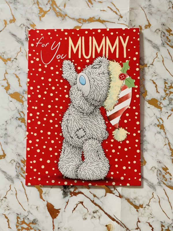 Mummy Christmas Card Beautiful Me To You Tatty Ted Design by Carte Blanche 536519