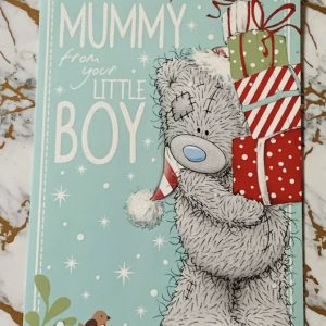 Mummy from your Little Boy Christmas Card Beautiful Me To You Tatty Ted Design by Carte Blanche 532523