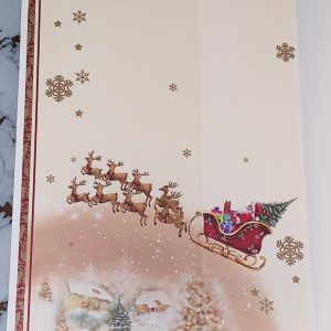 Dad Christmas Card 9x6.5 Bright Fun Design & Beautiful Verse by Regent 898616.1