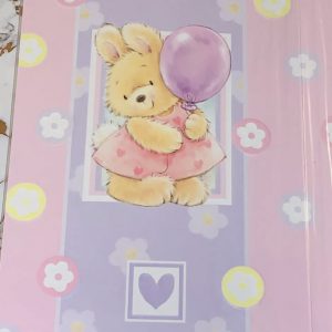 Daughter 1st Birthday Card 9x6.5 Beautiful Design by Fab 123456.1