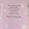 Daughter 1st Birthday Card 9x6.5 Beautiful Design by Fab 123456 .2