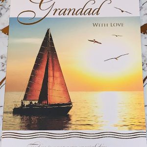 Grandad 60th Birthday Card Beautiful Design & Verse by Perfect Thoughts 036026W