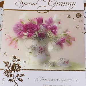 Granny 70th Birthday Card Beautiful Design & Verse by Perfect Thoughts 036026ii