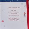 Partner Christmas Card 9x6.5 Bright Fun Design & Beautiful Verse by Regent 897422.2