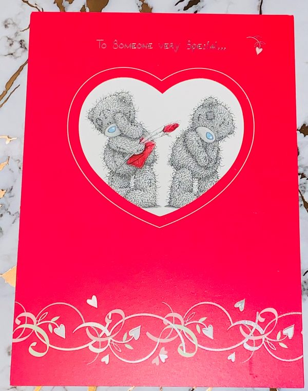 Someone Special Valentines Card Beautiful Me To You Tatty Ted Design by Carte Blanche 165794