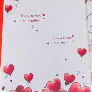 Valentines Card Boyfriend 9x6.5 with Beautiful Verse by Hambledon Studios Designs 987359.1
