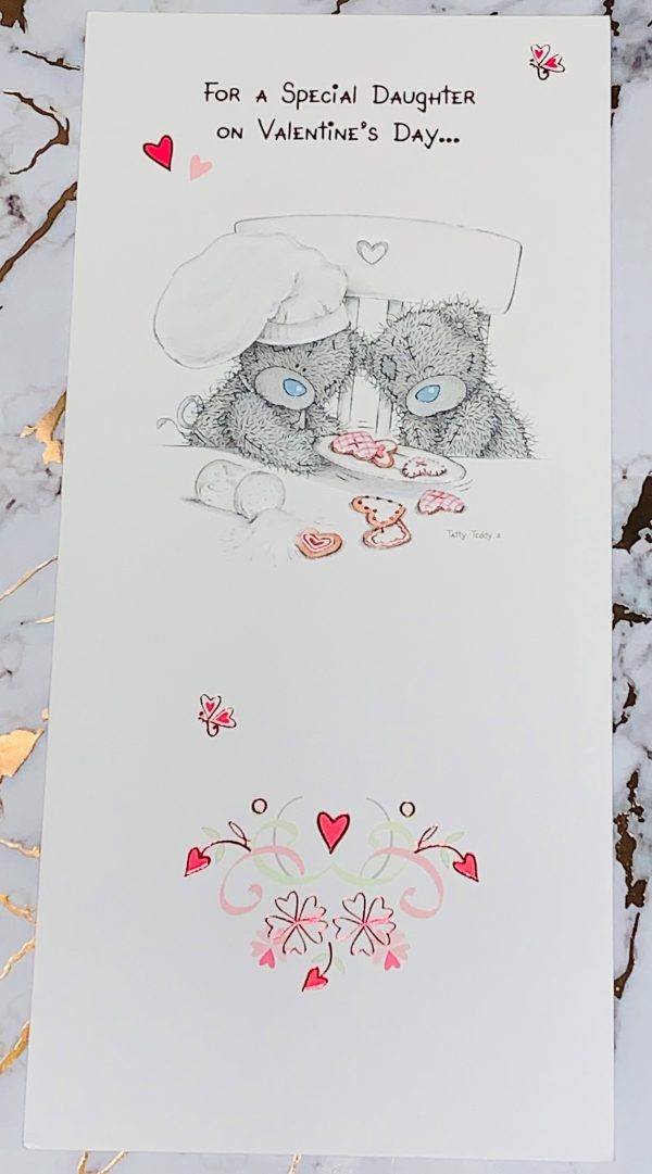 Valentines Card Daughter Beautiful Me To You Tatty Ted Design by Carte Blanche 173782