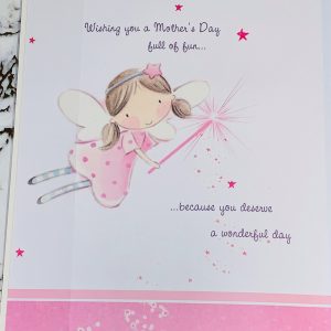 Beautiful Mother's Day Card Mum Lovely Verse & Sparkling Design 15636.1