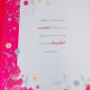 Fiancée Birthday Card Stunning Design & Verse by Vibrance 029201.2