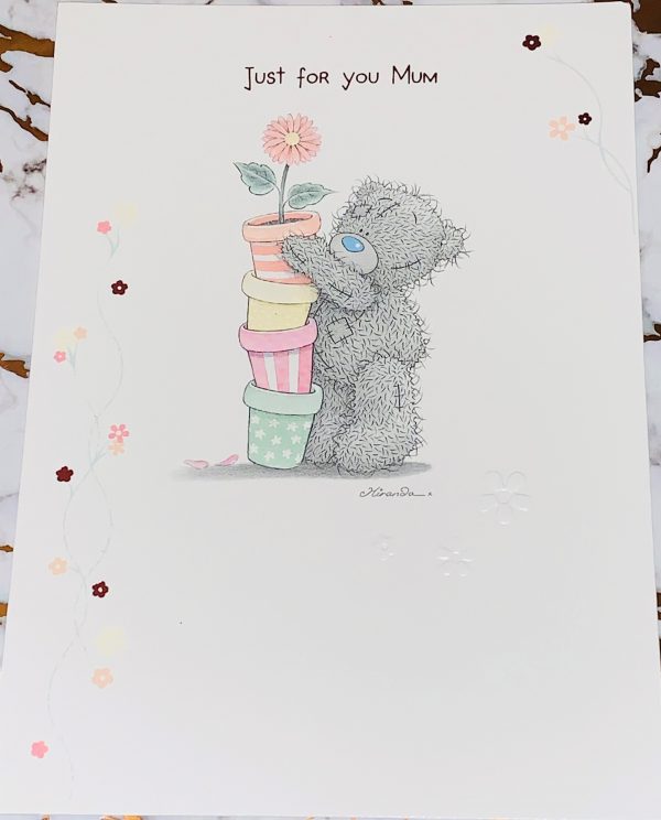 Mother's Day Card Mum Beautiful Me To You Tatty Ted Design by Carte Blanche 086723