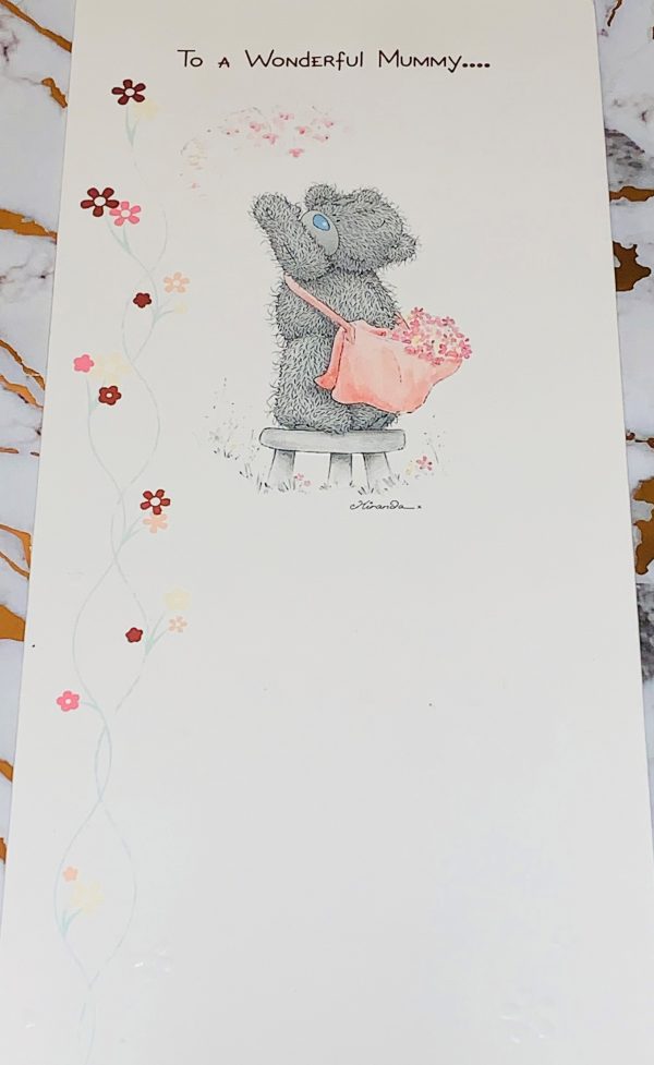 Mother's Day Card Mummy Beautiful Me To You Tatty Ted Design by Carte Blanche 096029