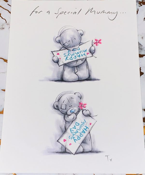 Mother's Day Card Mummy Beautiful Me To You Tatty Ted Design by Carte Blanche 485892