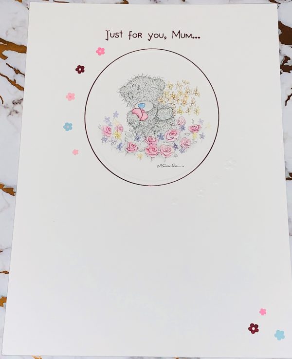 Mum Mother's Day Card Beautiful Me To You Tatty Ted Design by Carte Blanche 023810