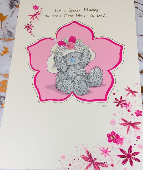 Mummy 1st Mother's Day Card Beautiful Me To You Tatty Ted Design by Carte Blanche 294265