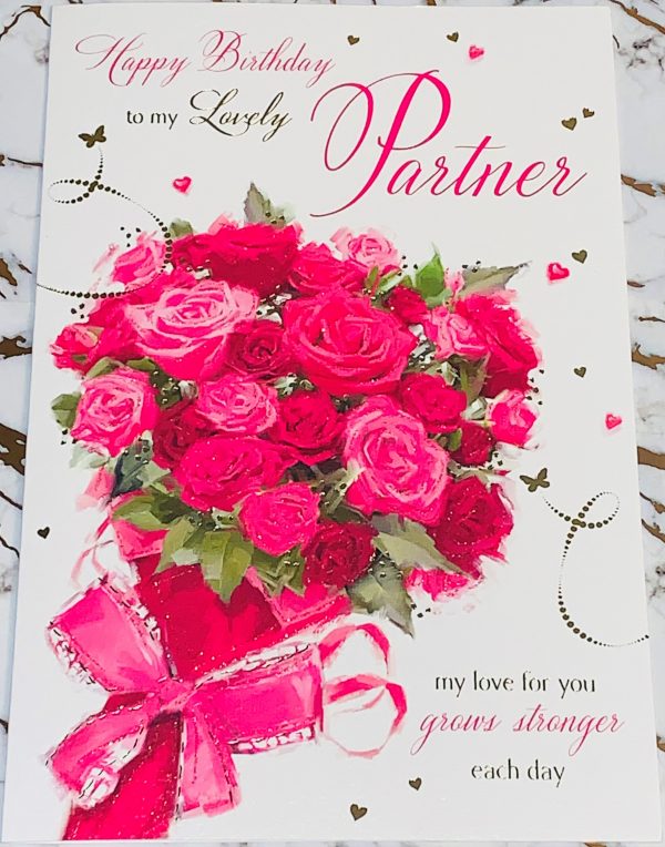 Partner Birthday Card Stunning Design by Write from the Heart 490156