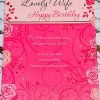 Wife Birthday Card Stunning Design by Write from the Heart 640158