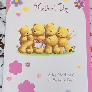Bartley Bear Mother's Day Card Cute Fun Design 714616