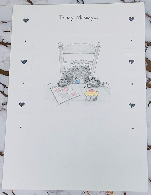 Mummy Mother's Day Card Beautiful Me To You Tatty Ted Design by Carte Blanche 020235