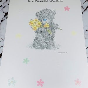 Wonderful Grandma Easter Card Me To You Tatty Ted Design by Carte Blanche 098108