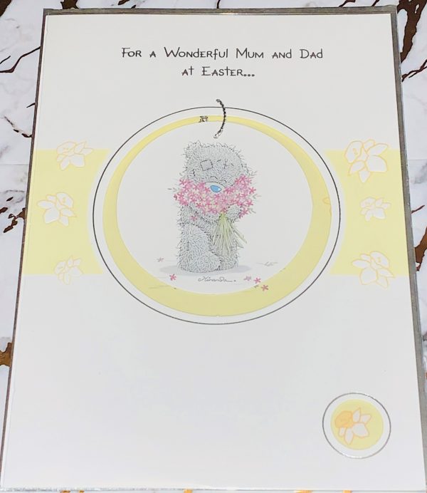 Wonderful Mum & Dad Easter Card Me To You Tatty Ted Design by Carte Blanche 126982