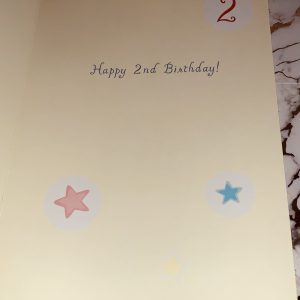 2nd Birthday Card Beautiful Bright Dumbo Design by Disney 279307.1