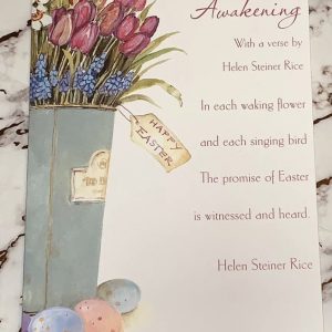 A Spring Awakening Easter Card Stunning Design by Gibson 221517