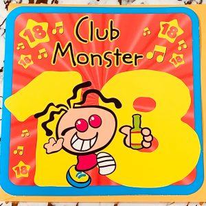 Club Monster 18th Birthday Card Bright Fun Design by Forget Me Not 118048