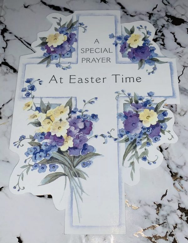 Easter Prayer Card Beautiful Traditional Design by Hallmark 437929