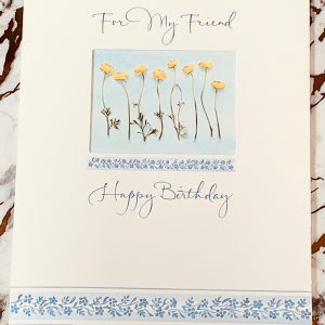For My Friend Birthday Card Beautiful Floral Design by Hallmark 332644