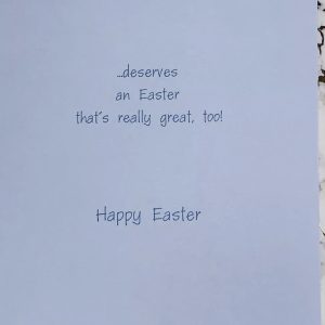 Godson Easter Card Beautiful Cute Design by Elliot - Gibson 170211.1