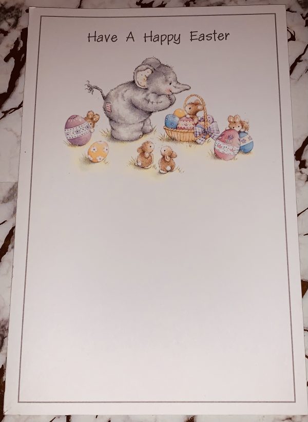 Happy Easter Card Beautiful Cute Design by Elliot - Gibson 221921