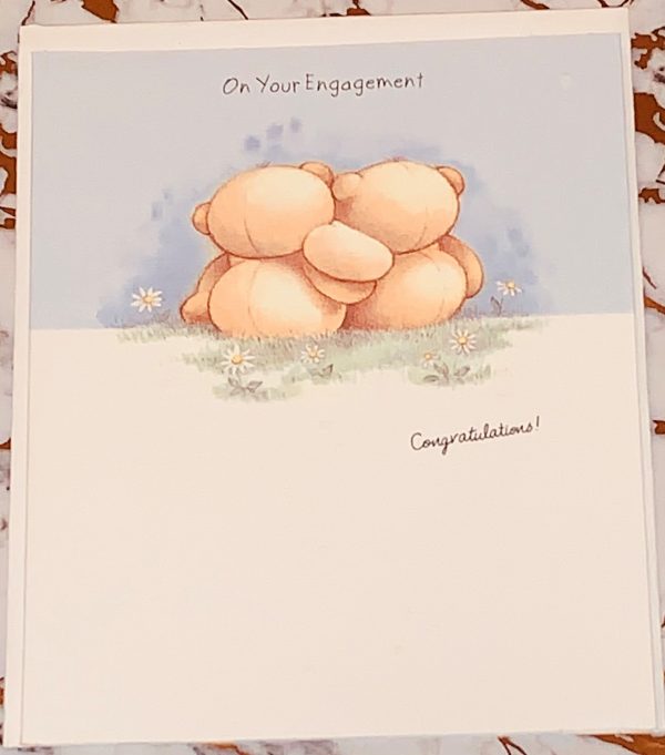 On Your Engagement Card Beautiful Design by Forever Friends - Hallmark 502962